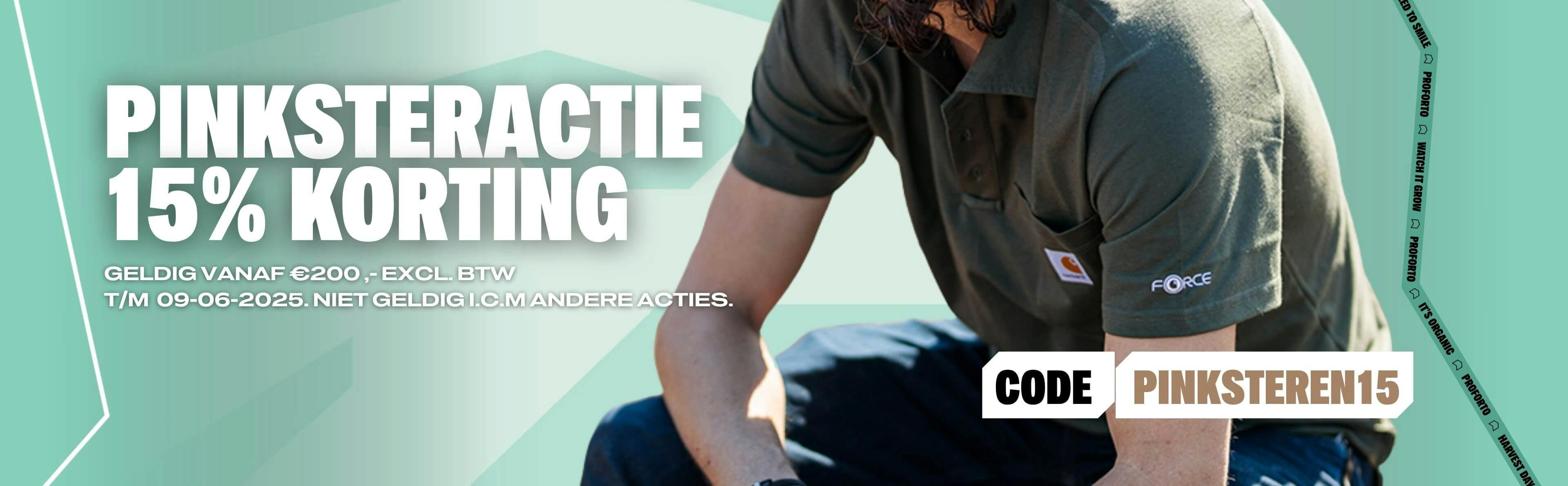 Actie banner