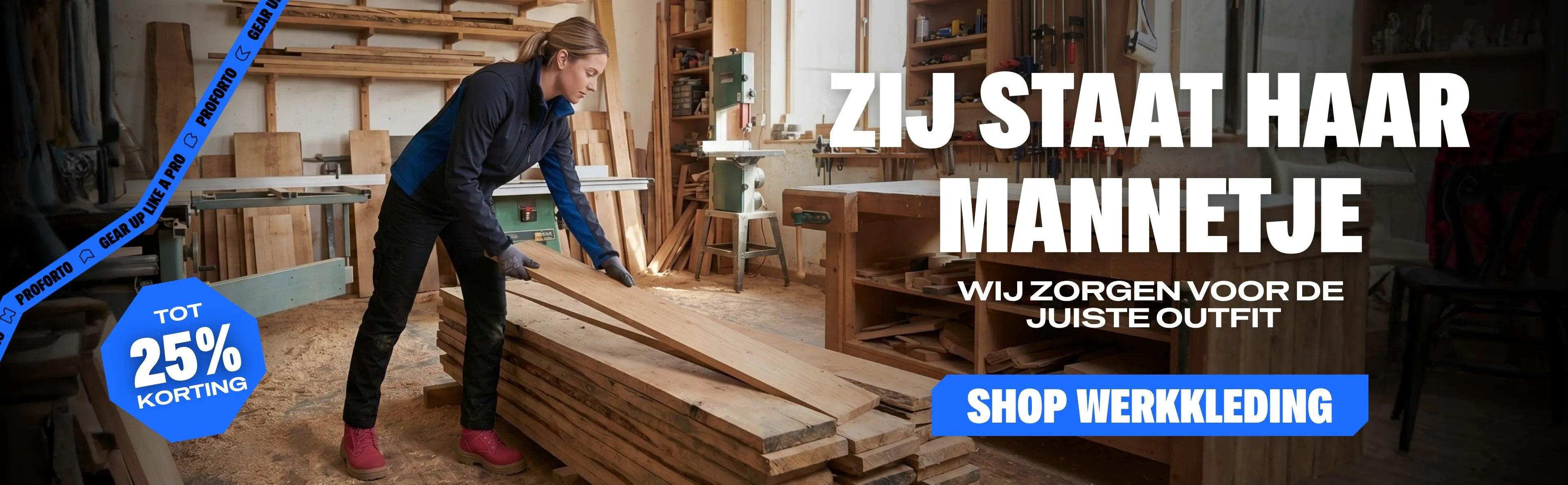 Actie banner