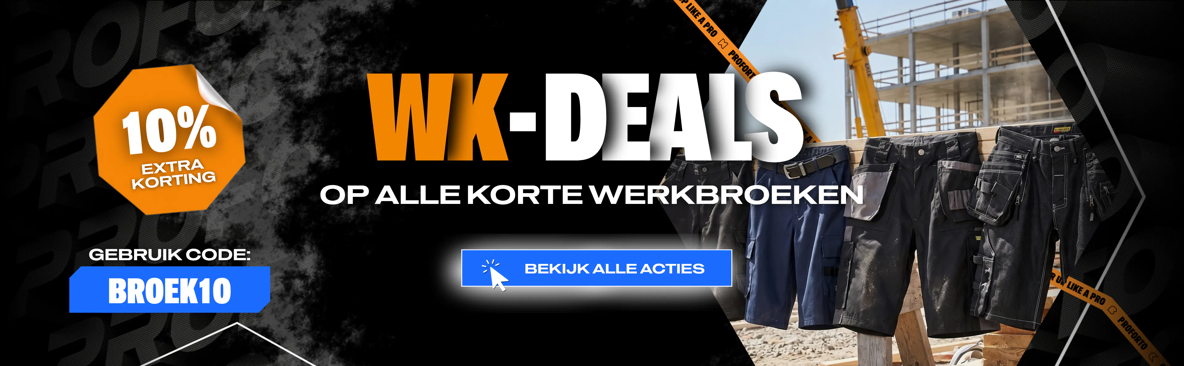 Actie banner