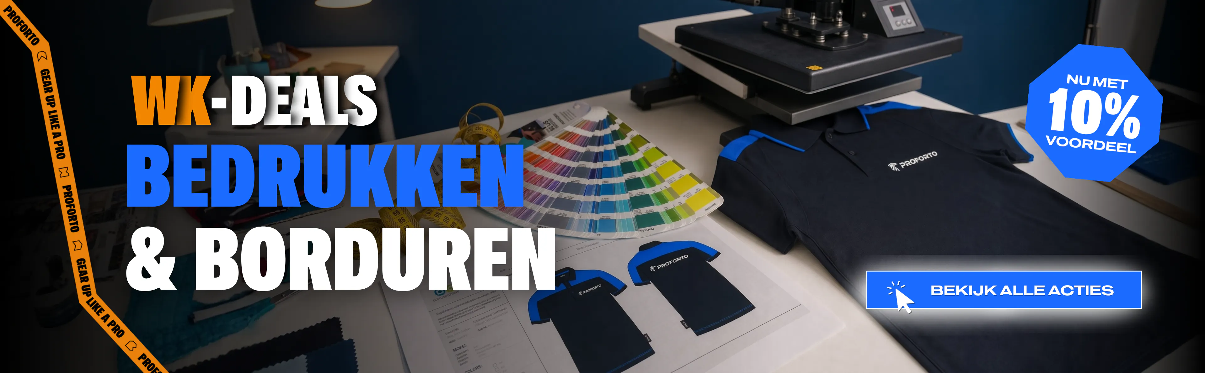 Actie banner