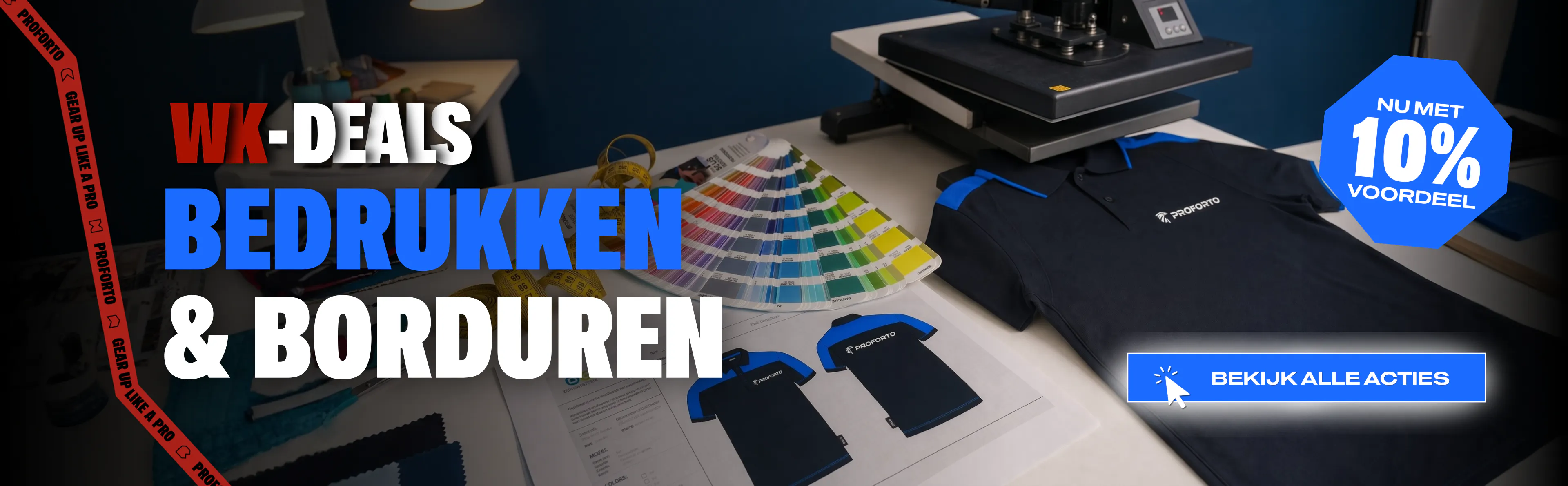 Actie banner