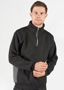 Fristads Sweatshirt Met Korte Ritssluiting 1705 DF