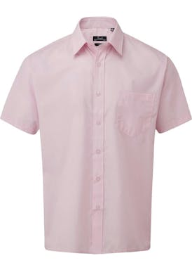Premier Men´s Poplin Short Sleeve Shirt