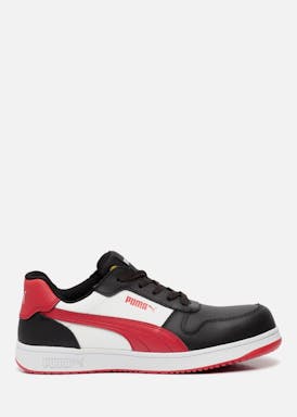 Puma Frontcourt BLK/WHT/RED Low S3L ESD FO HRO SR