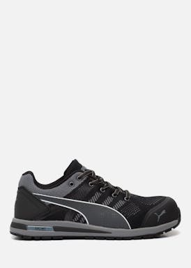 Puma Elevate Knit  S1P Werkschoen Zwart/Grijs