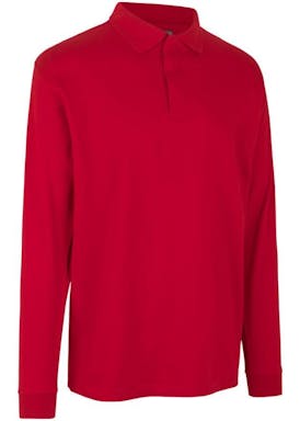 ProWear by ID Identity Long-sleeve Polo Shirt | Press Stud