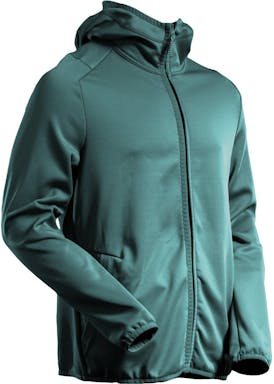 Mascot Customized Fleecetrui met Capuchon en Rits