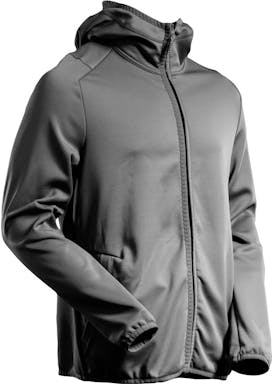Mascot Customized Fleecetrui met Capuchon en Rits