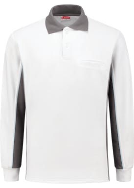 WorkMan Polosweater Bi-Colour Chestpocket