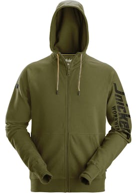 Snickers Logo Full-Zip Hoodie