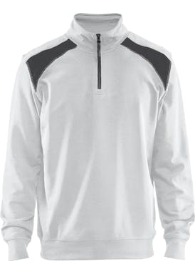 Blåkläder 3353 Sweatshirt Bi-Colour met halve rits